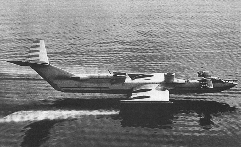Экраноплан Алексеев см-8