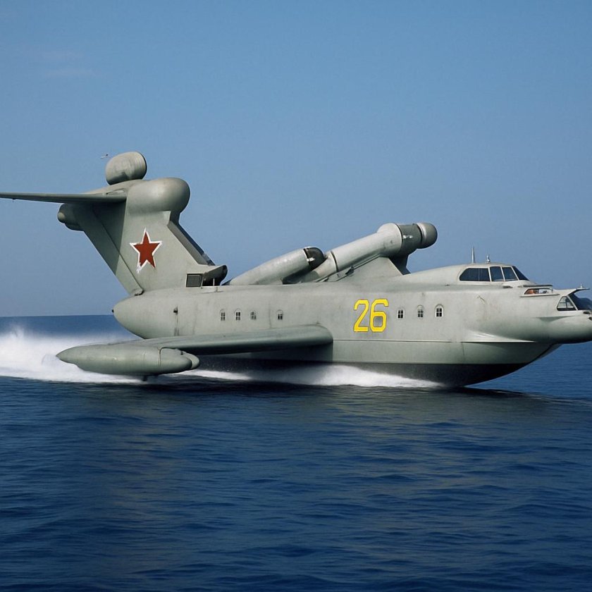 Экраноплан лунь проекта 903 каспийский монстр