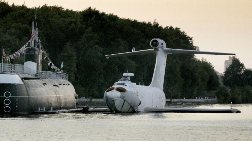 Экраноплан Орленок Тушино