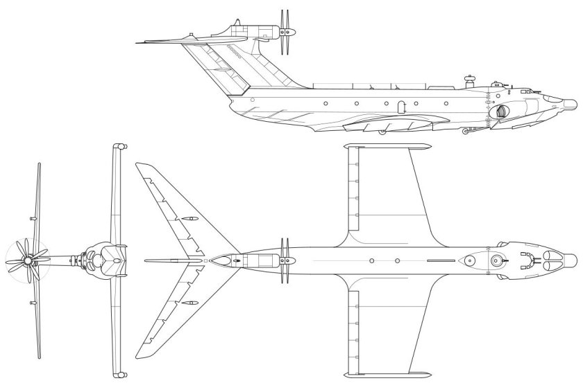 Экраноплан Орленок схема