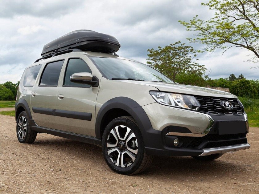 Серый Ларгус кросс фото