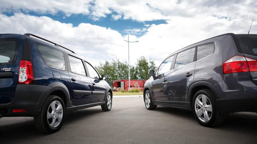 Шевроле Орландо и Ларгус кросс