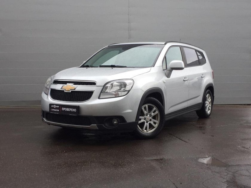 Chevrolet Orlando 2010 — 2018 i серебристый