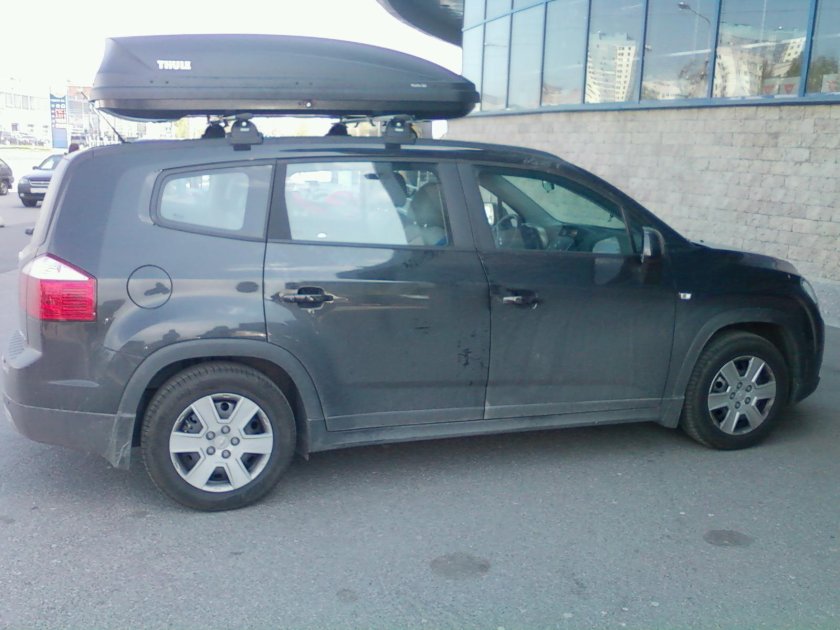 Thule багажник на Chevrolet Orlando