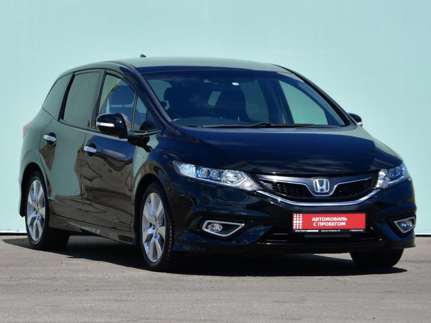 Черная хонда