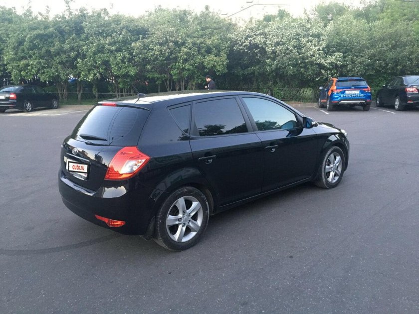 Kia Ceed 2007 черный