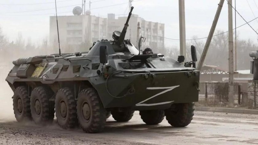 Z и v на российской военной технике