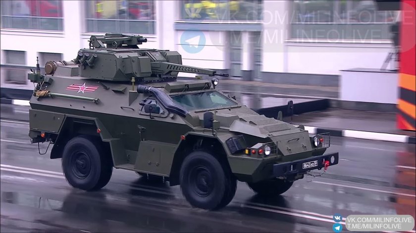 Бронеавтомобиль КАМАЗ-43269 выстрел