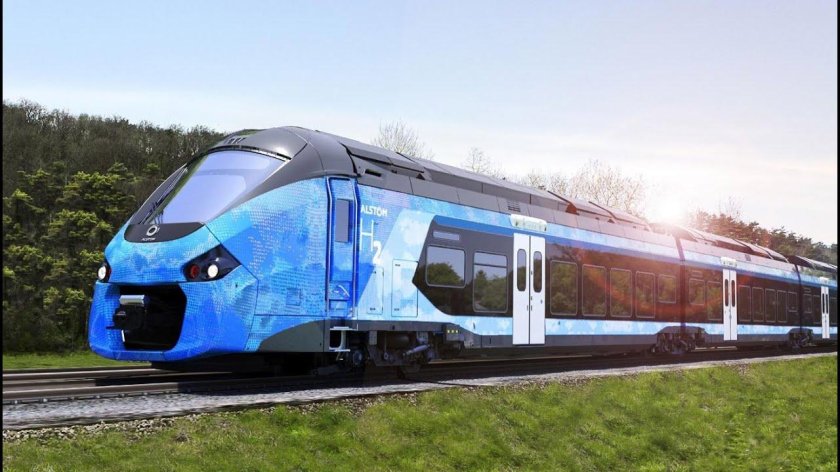 Alstom водородный поезд