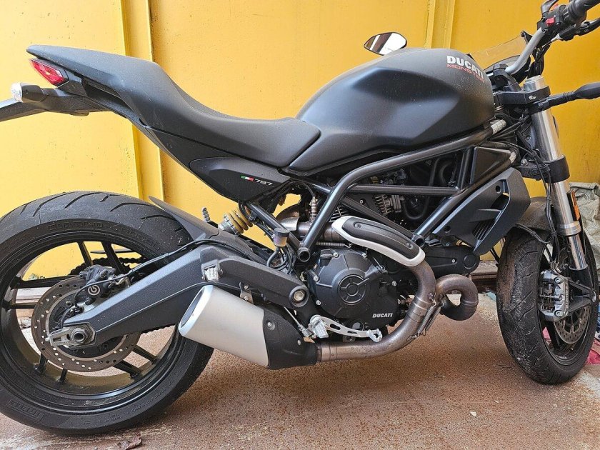Ducati monster 797 exhaust