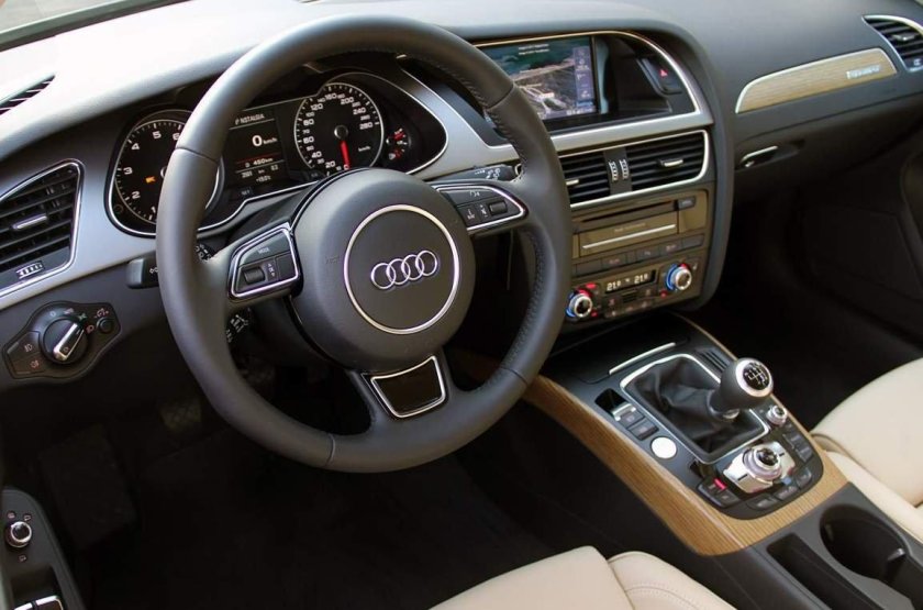 Audi a4 2014 салон