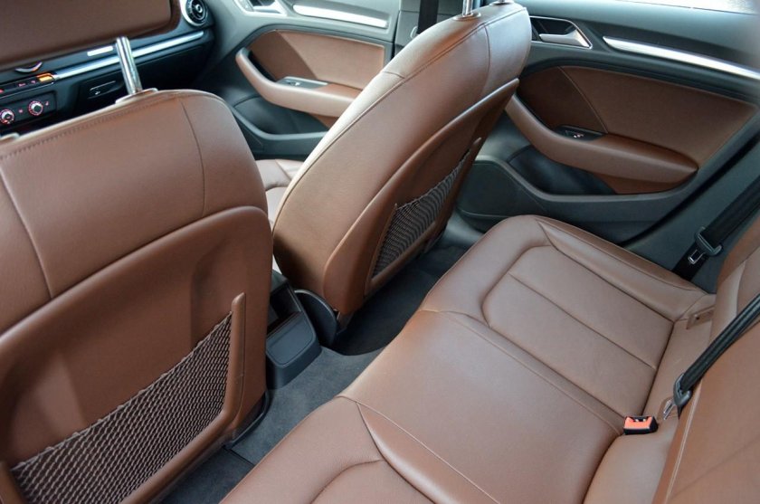 Ауди а5 коричневый салон