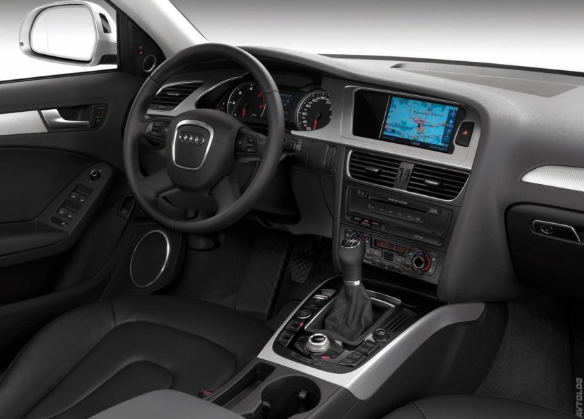 Audi a4 2008 салон