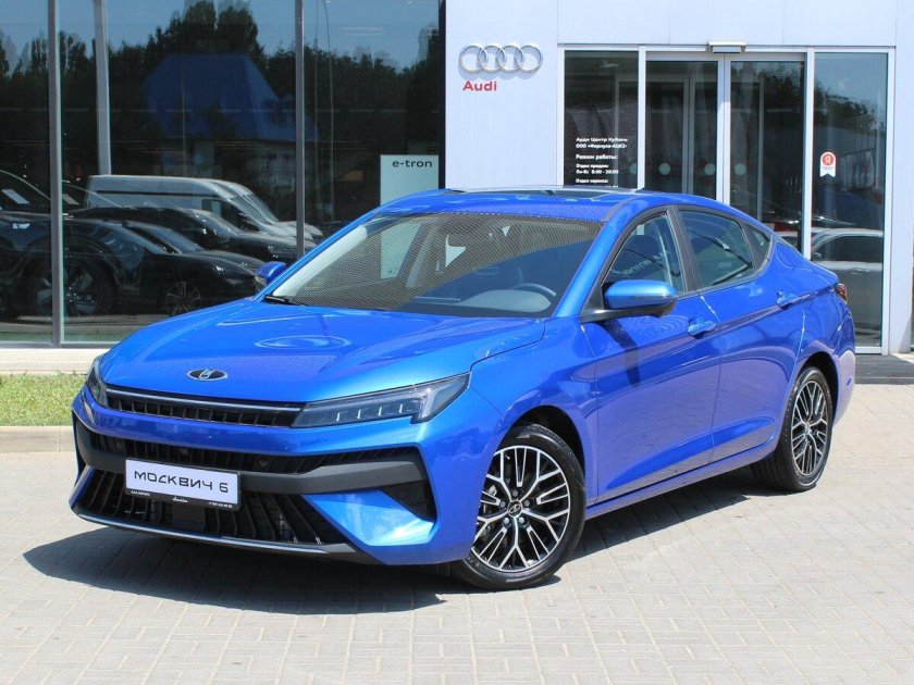 Москвич 6 синий