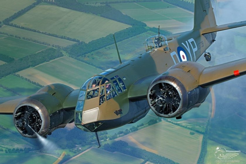 Бомбардировщик Бленхейм Бристоль