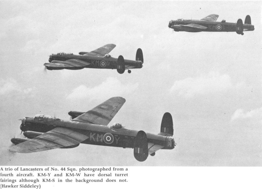 Бомбардировщик Ланкастер второй мировой войны