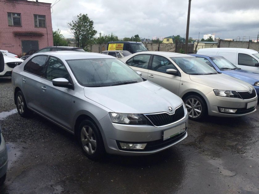 Шкода Рапид Tungsten