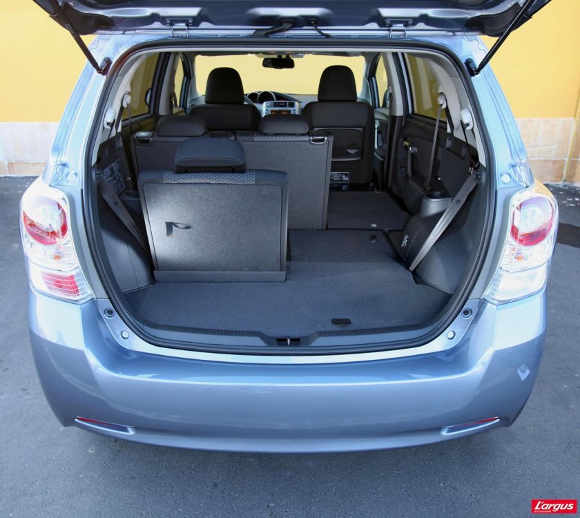 Toyota Verso багажник