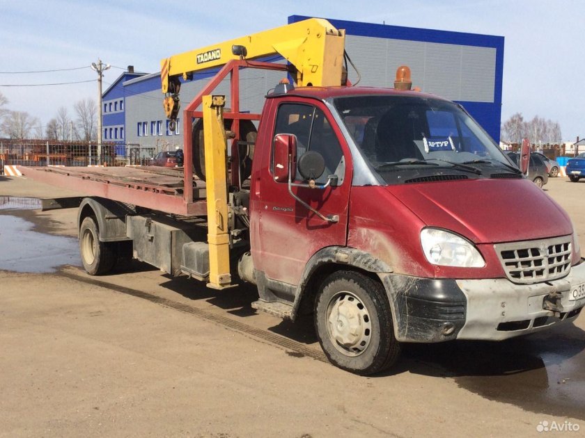 Эвакуатор манипулятор Газель