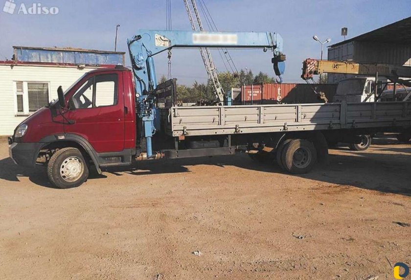 ГАЗ Валдай манипулятор