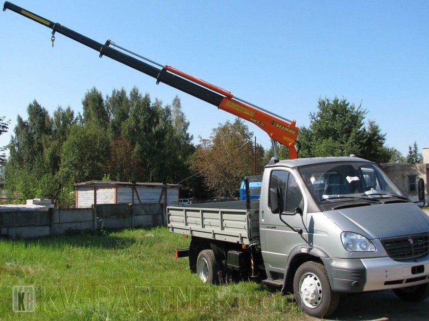 Кран-манипулятор ГАЗ (Валдай)