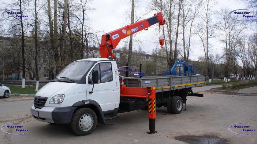 ГАЗ Валдай эвакуатор с манипулятором