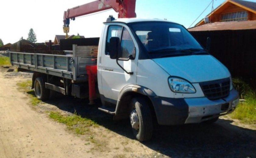 ГАЗ Валдай манипулятор