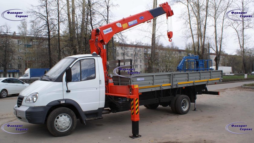 ГАЗ-3310 Валдай с КМУ