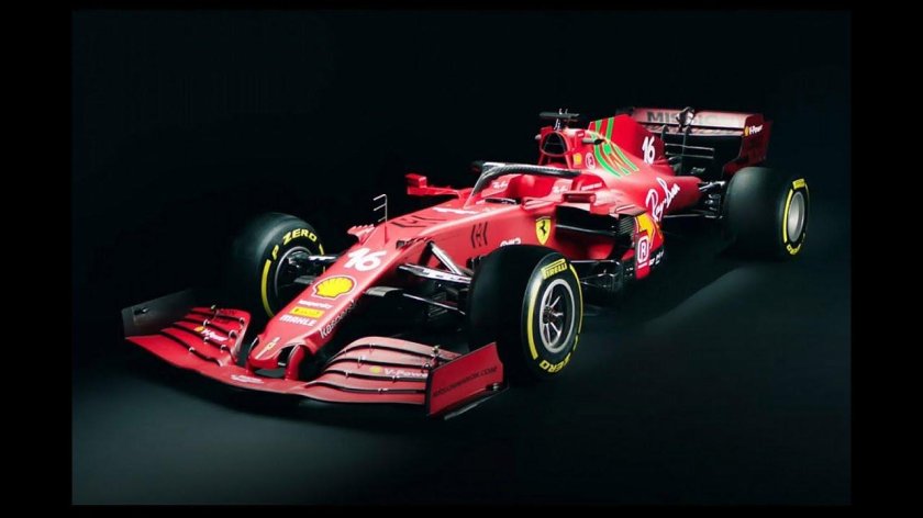 Болид f1 Ferrari sf21