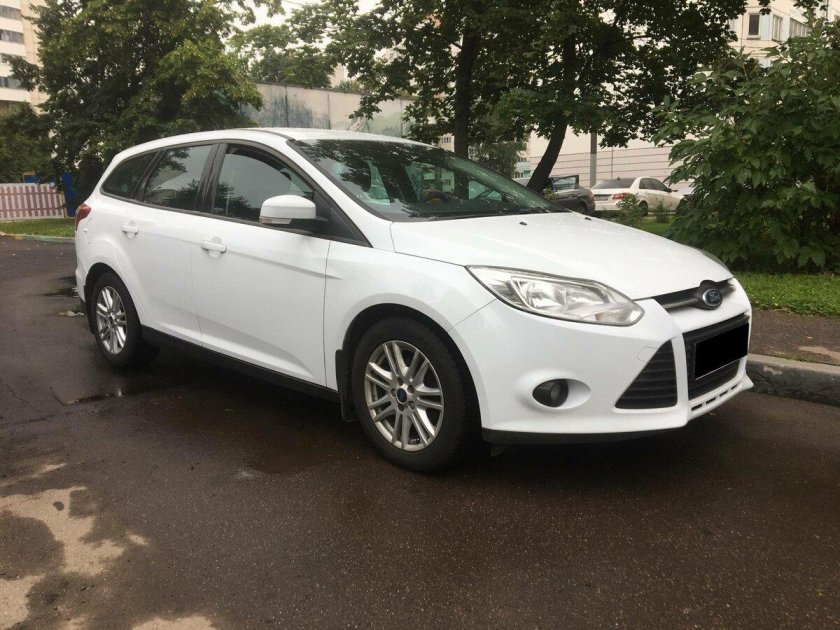 Форд фокус 3 белый