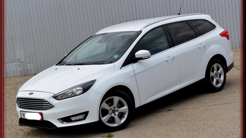 Ford Focus 3 универсал белый