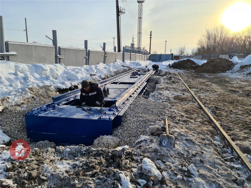 Вагонные весы 150 тонн