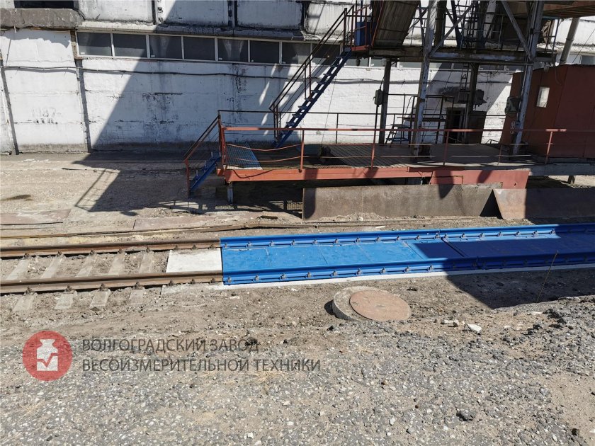 Весы вагонные метра м8300