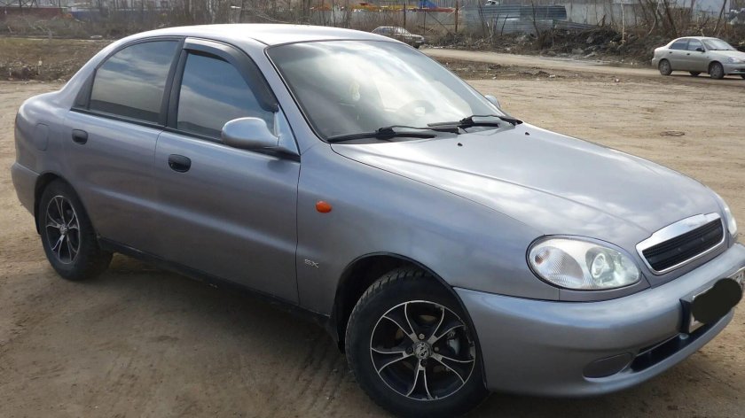 Chevrolet lanos серый