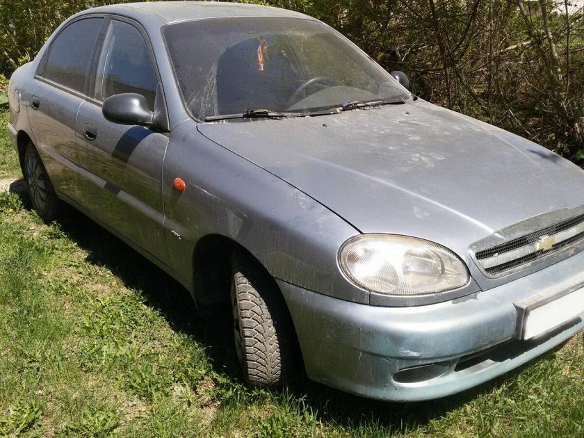 Lanos 2005 Chevrolet серый