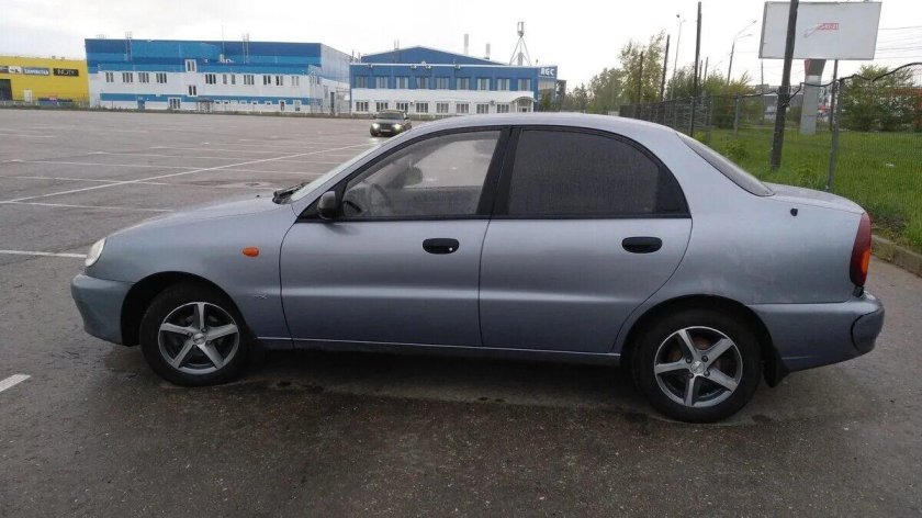 Chevrolet lanos серый