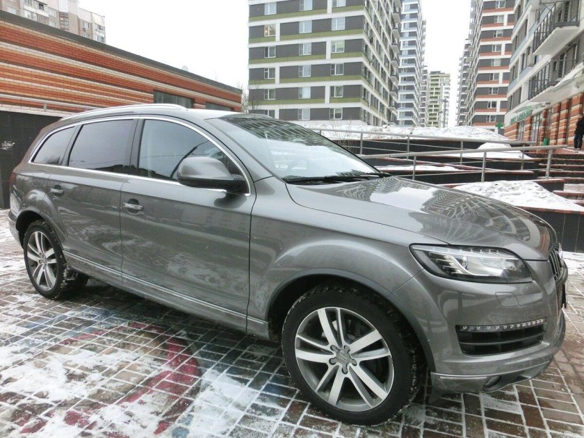 Путин на Ауди q7