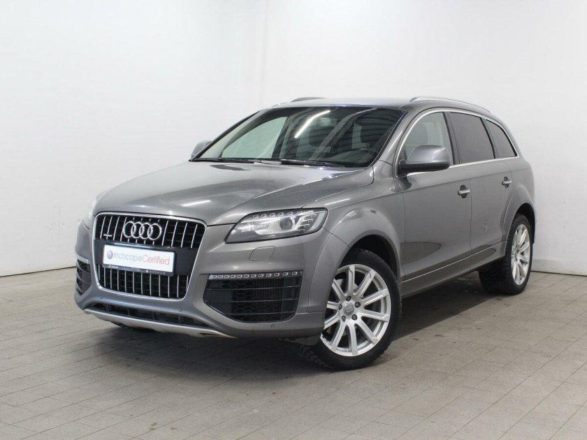 Audi q7 серый 2008
