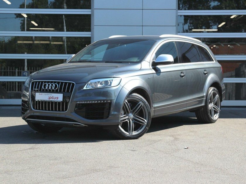 Ауди q7 4l серая