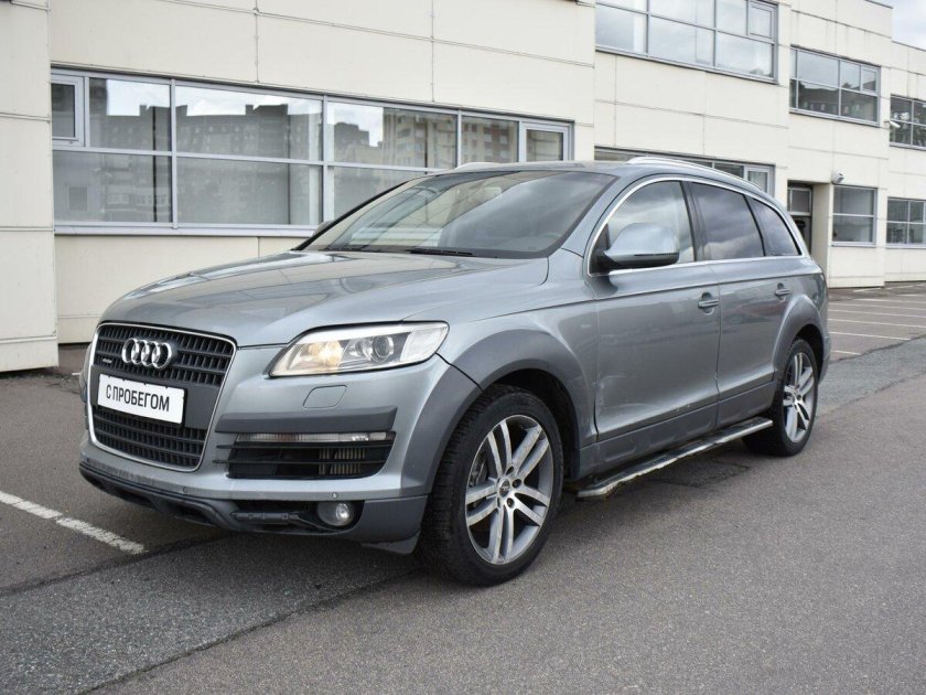 Пороги Ауди q7 4l