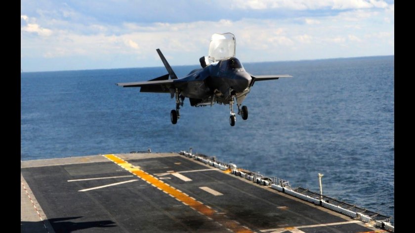 F-35 вертикальный взлет