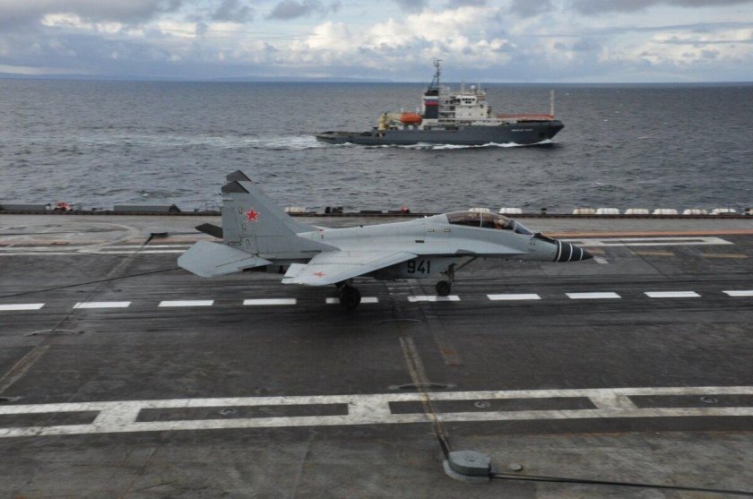 Миг-29к Адмирал Кузнецов