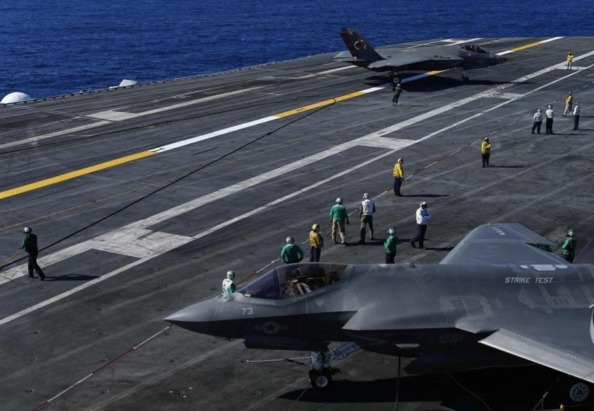 F35 самолет вертикальный взлет