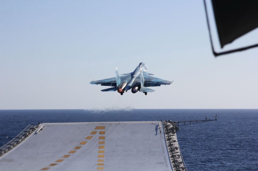 Миг 29к взлет с авианосца