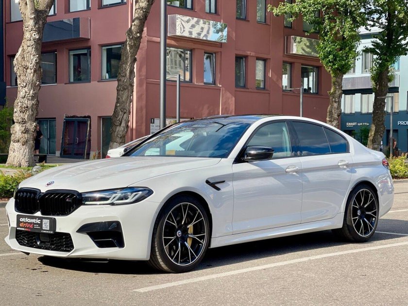 Bmw m5 competition 2021 белая