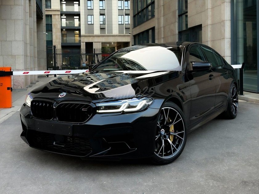 BMW m5 Competition 2023 чёрная матовая