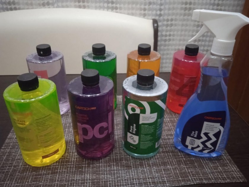 Полка для автохимии автомойка