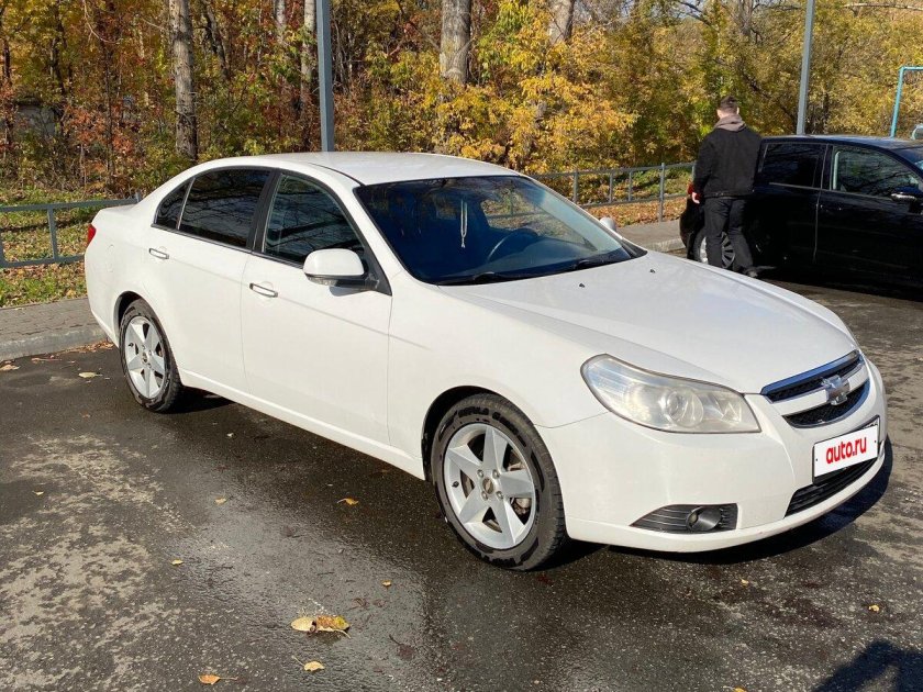 Шевроле эпика белая 2011