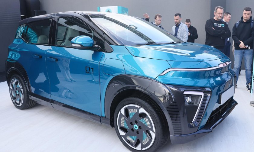 Электромобиль атом Кама