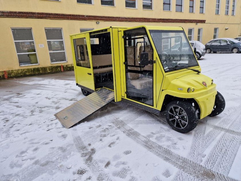 Электромобиль транспортировка